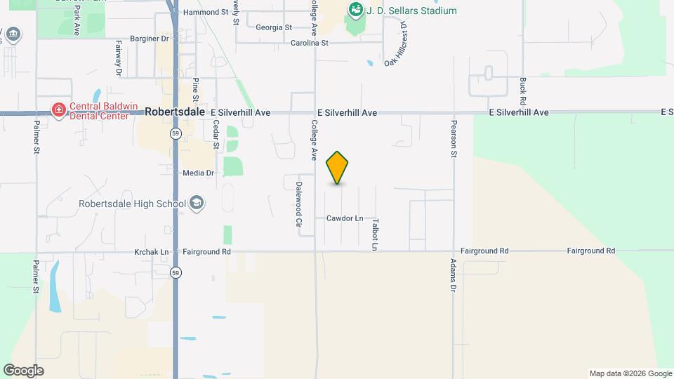 21711 Bartlett Ln Map and Location Details