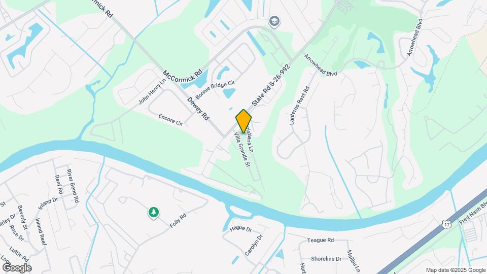 400 el Camino Dr Map and Location Details