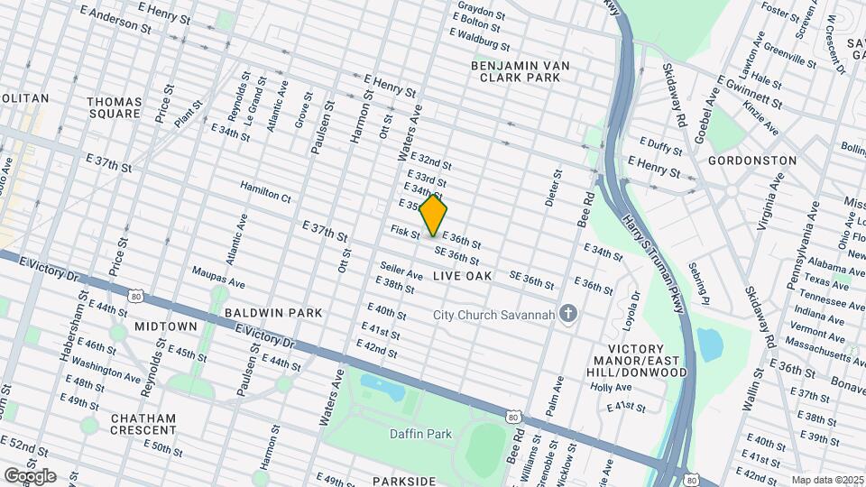 1210 SE 36th St Map and Location Details