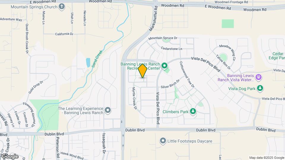 6806 Whitebark Ln Map and Location Details