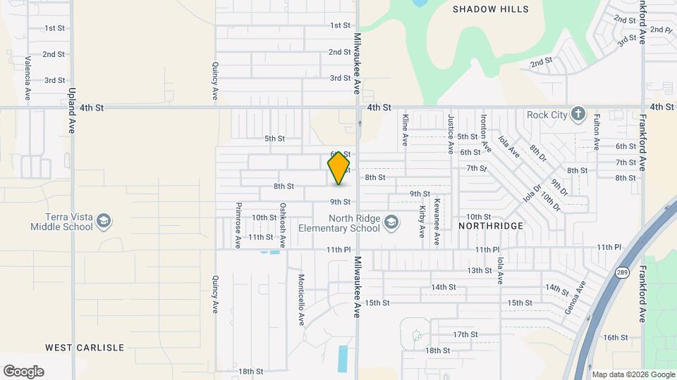 6513 8th St Map and Location Details