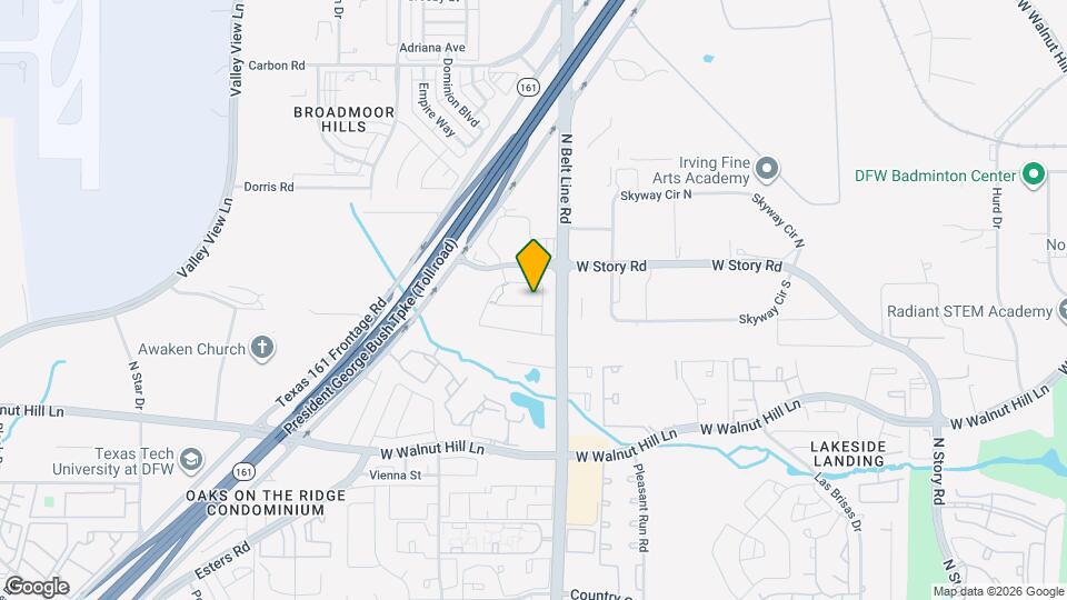 3421 Poinsettia Wy Map and Location Details