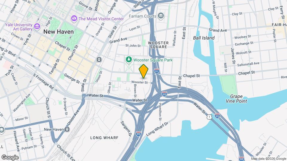 121 Wooster St Map and Location Details