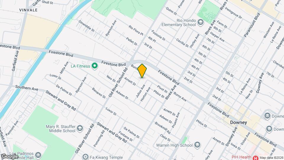 11422 Pomering Rd Map and Location Details