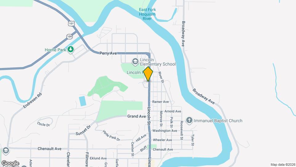 1015 Lincoln St Map and Location Details