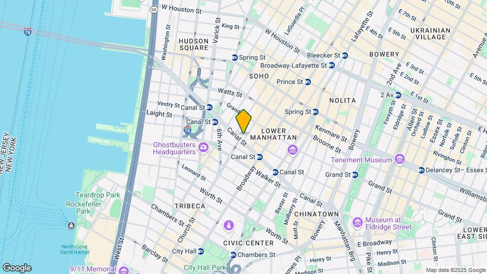 11 Greene St Mapa y Detalles de la Ubicación