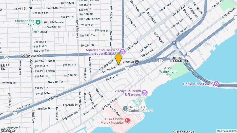 3475 SW 1st Ave Map and Location Details