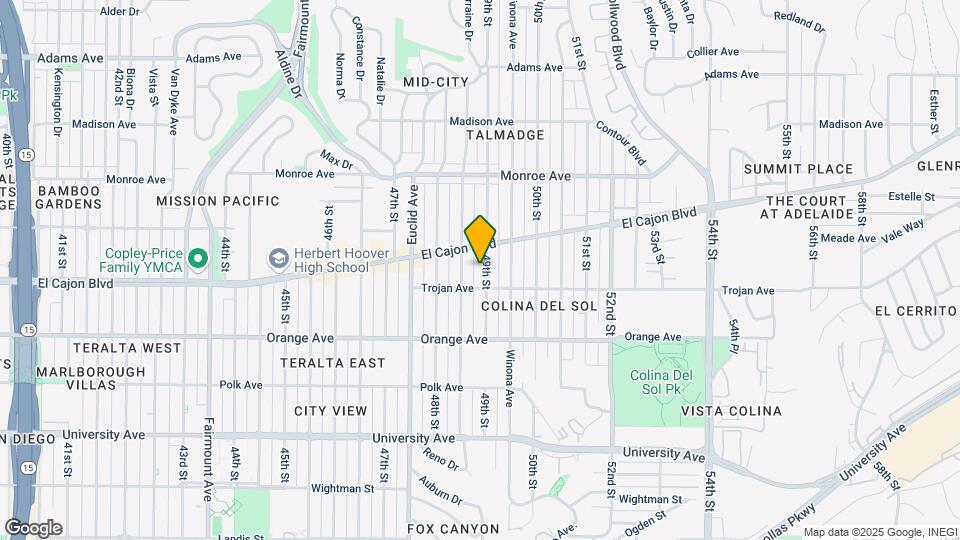 49th Street Villas Mapa y Detalles de la Ubicación