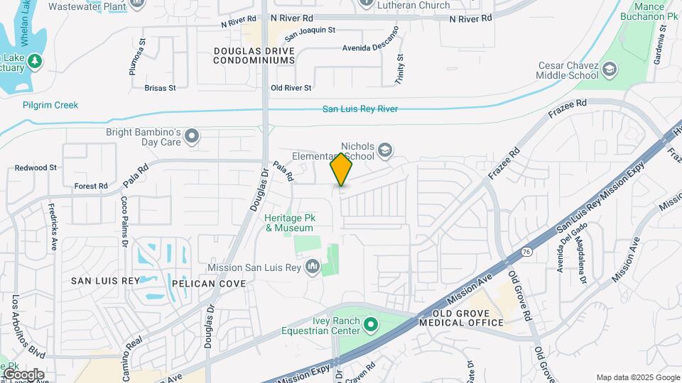 4131 Pala Rd Map and Location Details