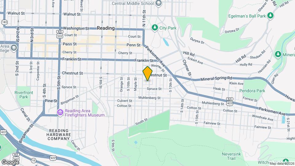 232 Wunder St Map and Location Details