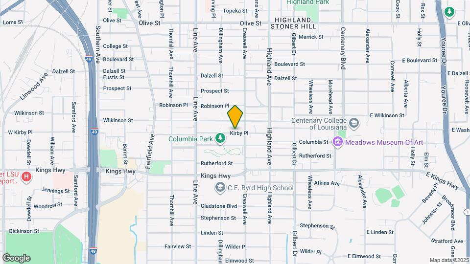 640 Kirby Pl Map and Location Details