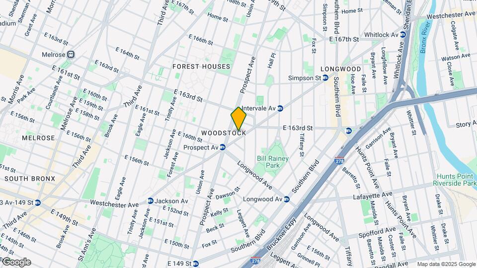 890 Prospect Ave Map and Location Details