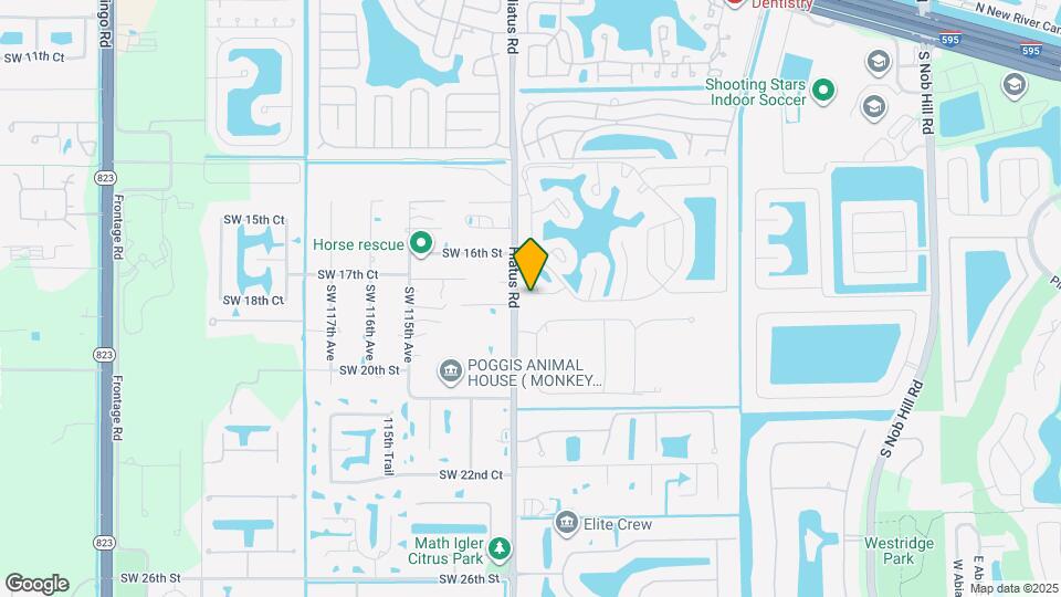 11180 SW 17th Manor Map and Location Details