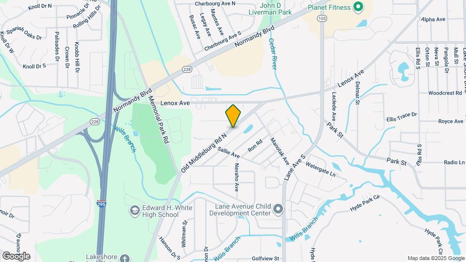 1390 Old Middleburg Rd N Map and Location Details