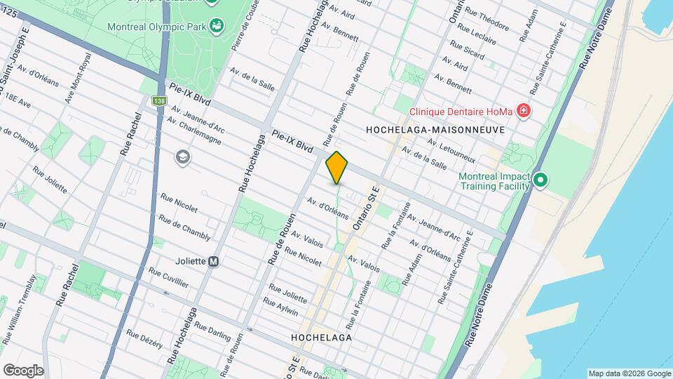 2100-2104 Jeanne-D'arc Map and Location Details