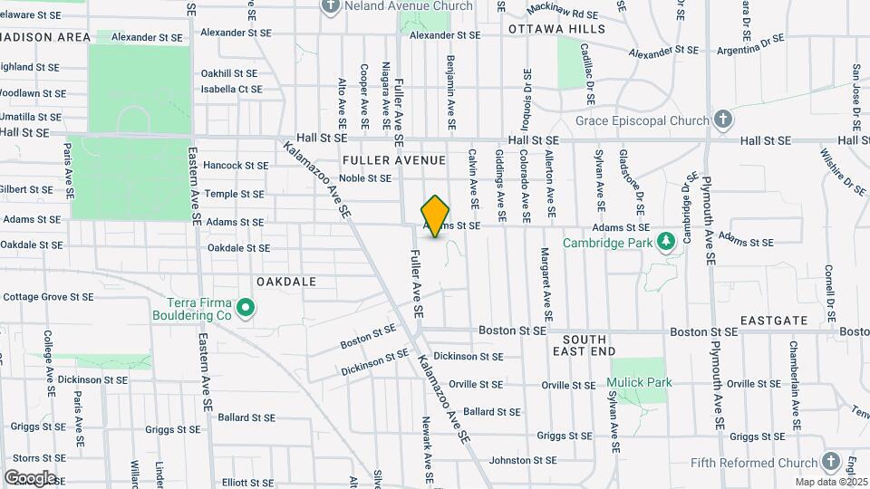 956 Adams St SE Map and Location Details