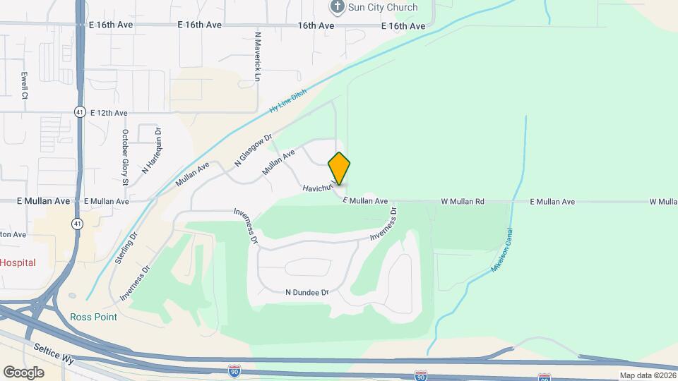 5193 E Dorado Ave Map and Location Details