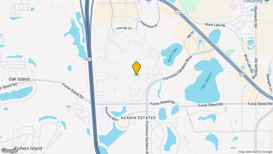 8061 Lost Shaker Ln Map and Location Details