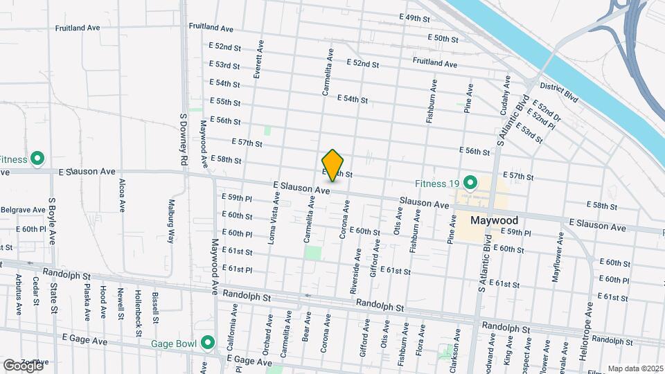 3825 Slauson Ave Mapa y Detalles de la Ubicación