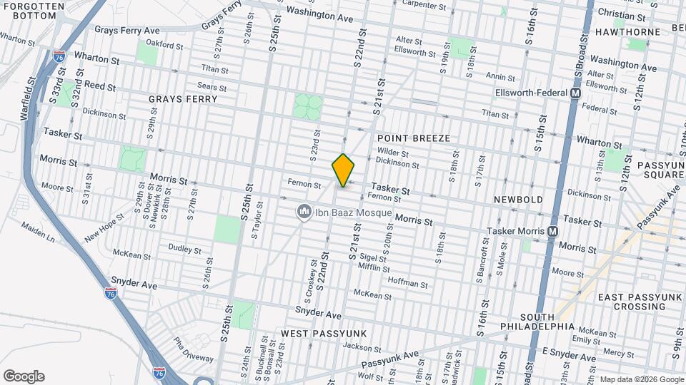 2140 Fernon St Map and Location Details