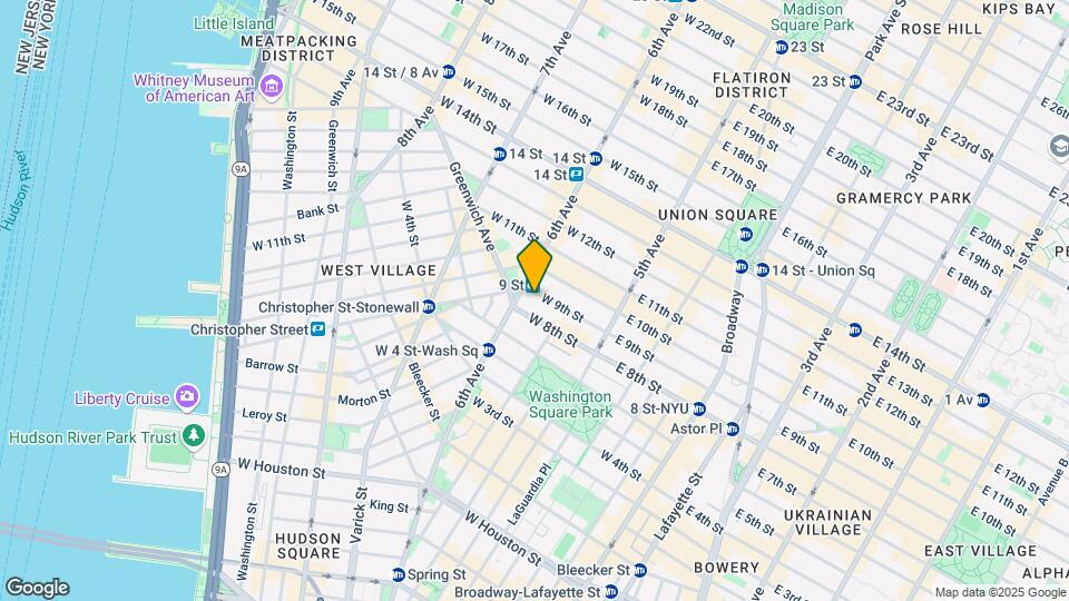 60 W 9th St Mapa y Detalles de la Ubicación