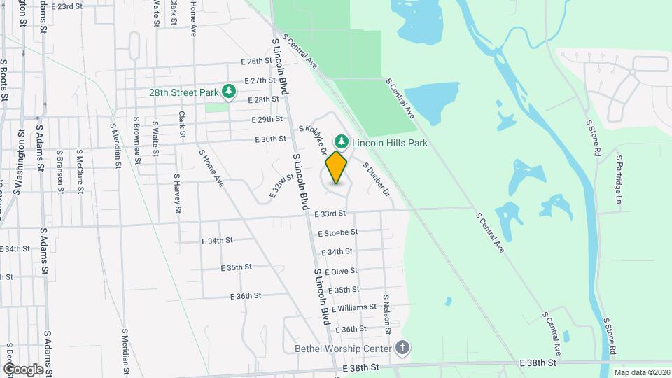 3227 S Koldyke Dr Map and Location Details