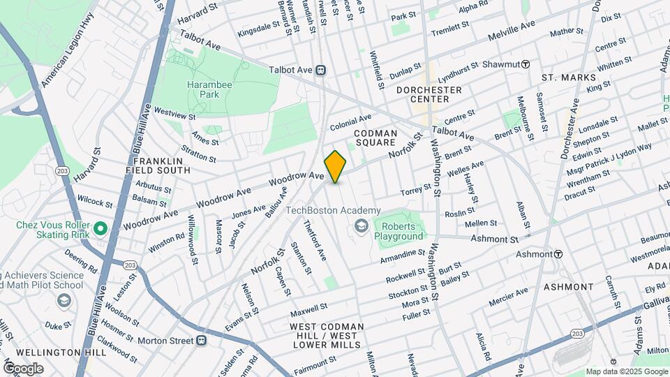 7 Whitman St, Unit #1 Map and Location Details