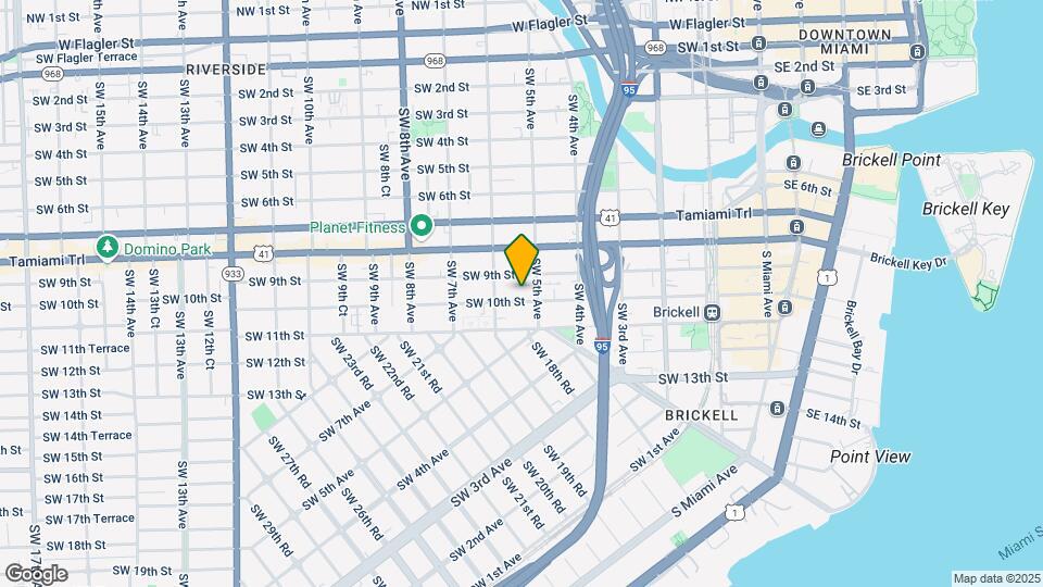 529 SW 10th St Map and Location Details