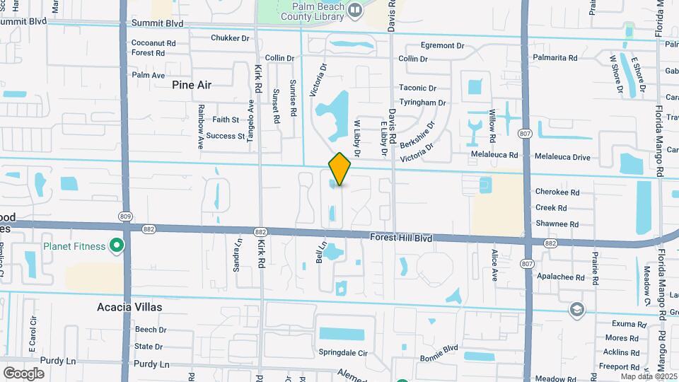 1581 Woodbridge Lakes Cir Map and Location Details