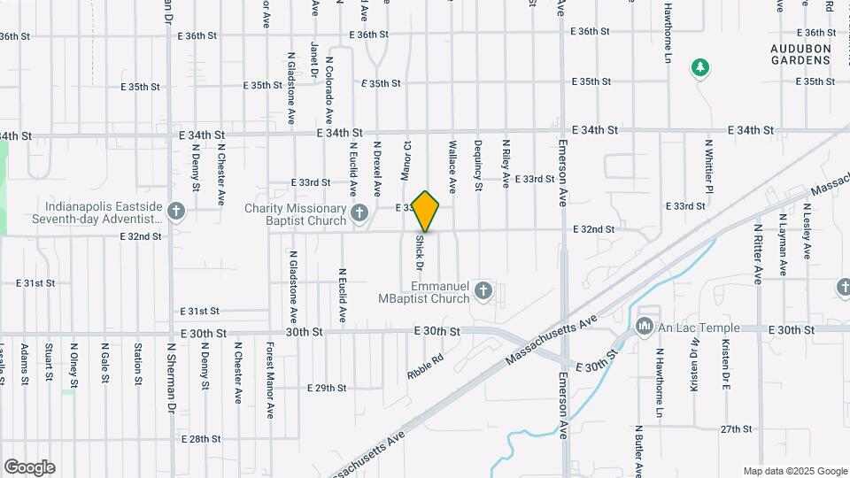 3167 Shick Dr Mapa y Detalles de la Ubicación