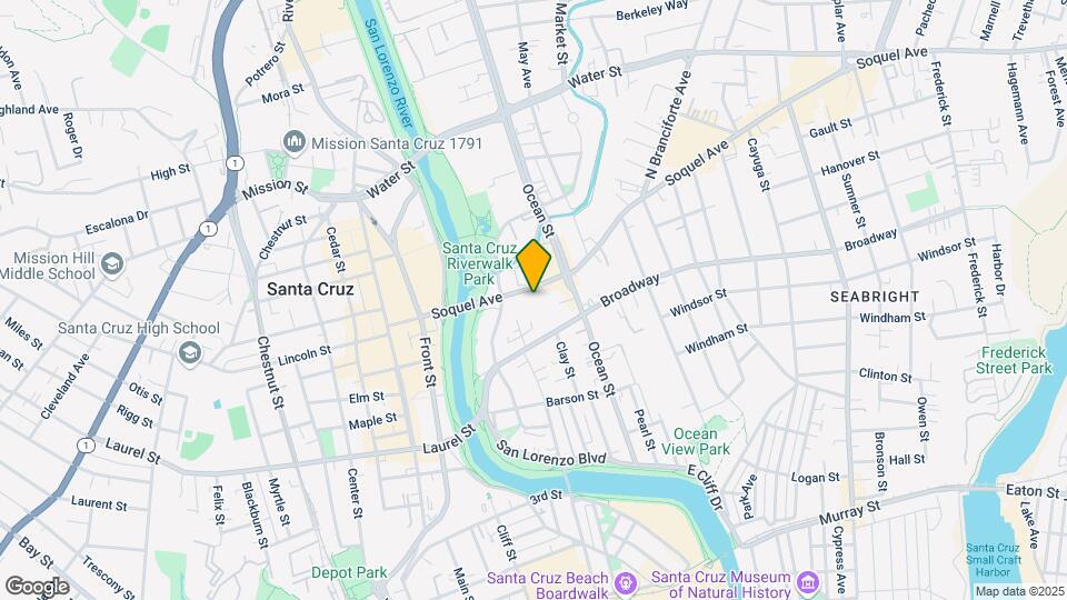 320 Soquel Ave Map and Location Details