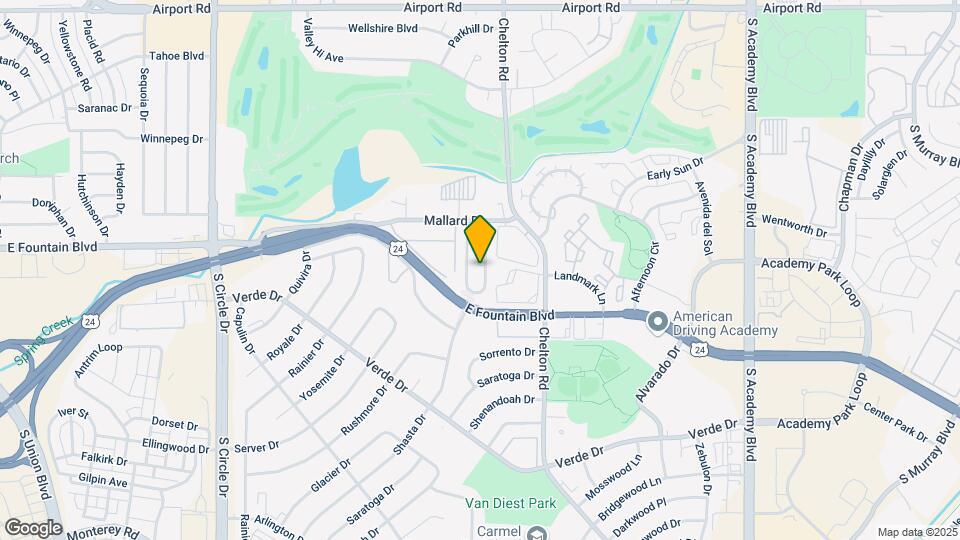 1145 Mazatlan Cir-Unit -A Map and Location Details