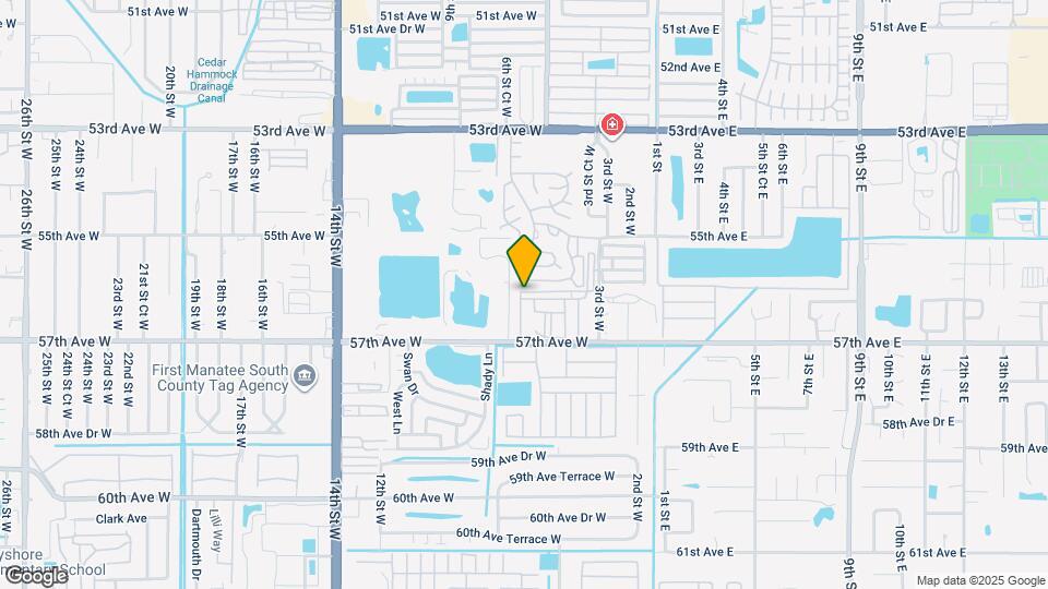 5311 5th St Ct W Map and Location Details