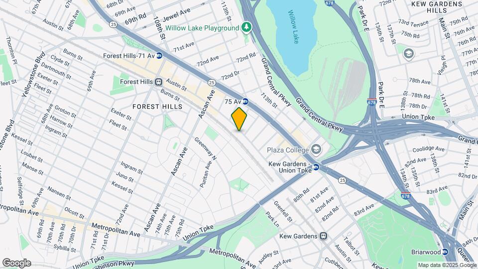 75-40 Austin St Map and Location Details