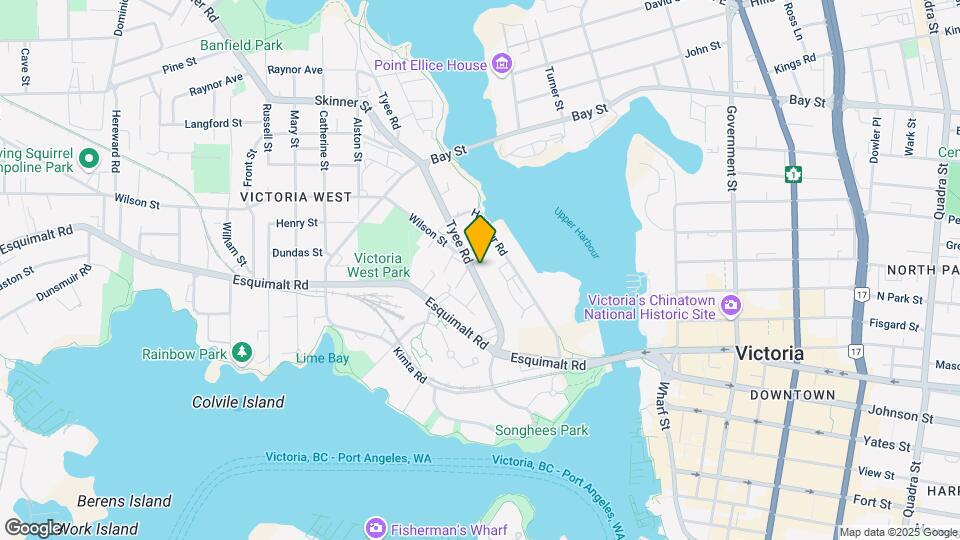 373 Tyee Rd Map and Location Details