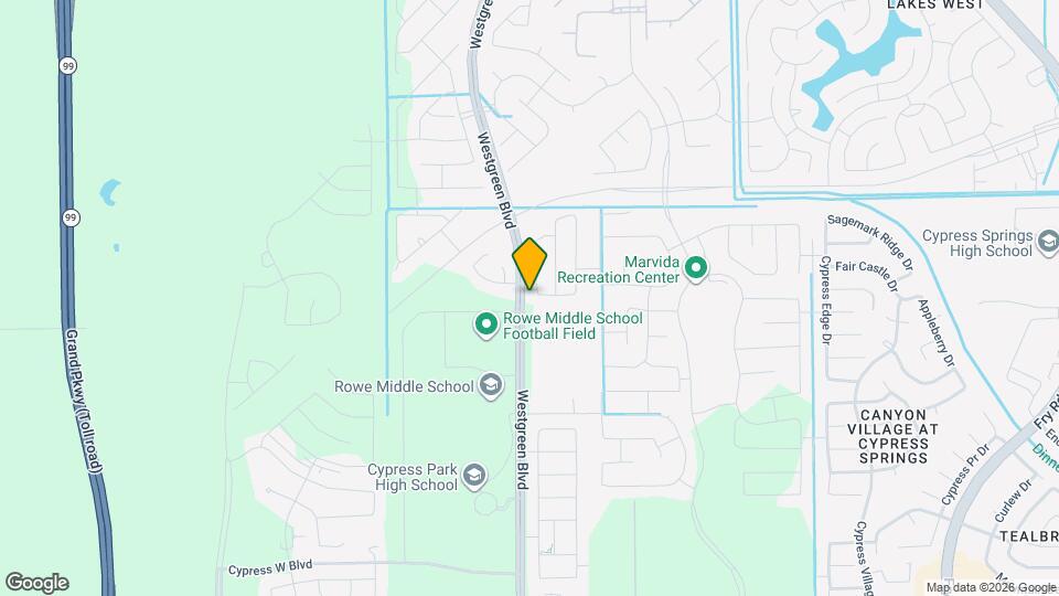 7907 Tuscan Cypress Dr Map and Location Details