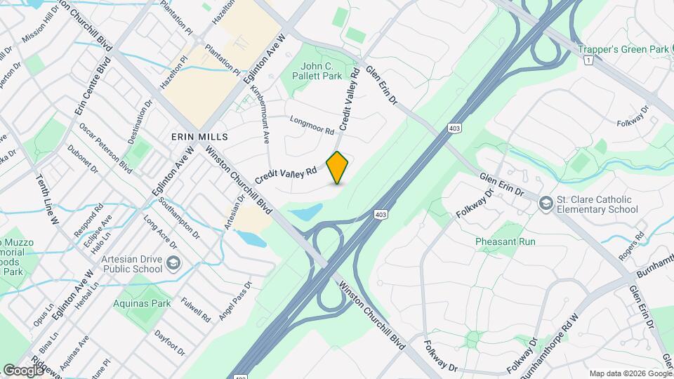 2606 Ambercroft Trail Map and Location Details