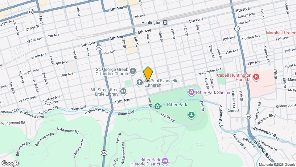 1202 8th St Mapa y Detalles de la Ubicación