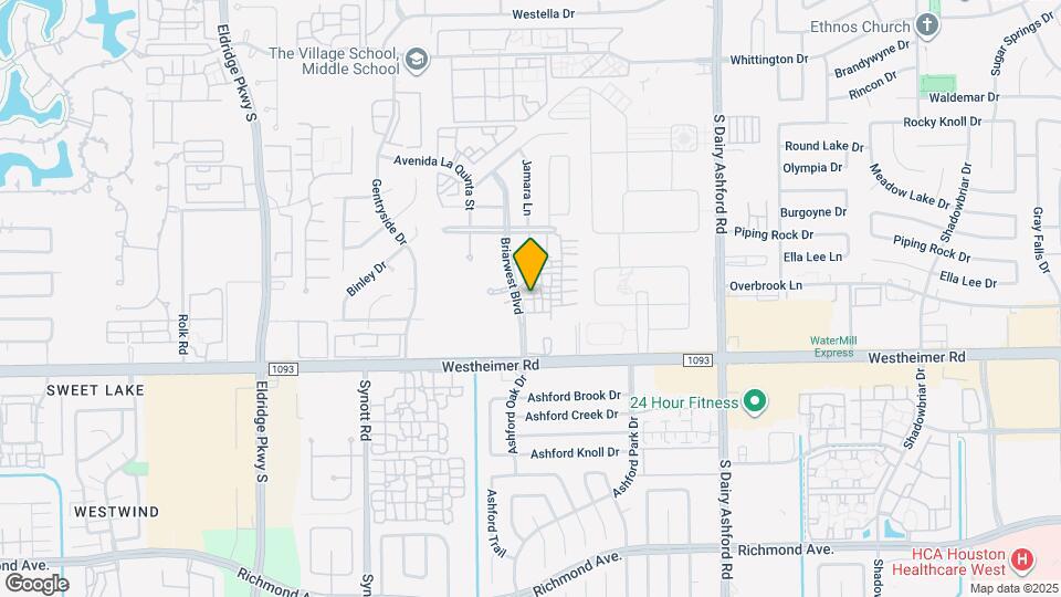 2445 Briarwest Blvd Map and Location Details