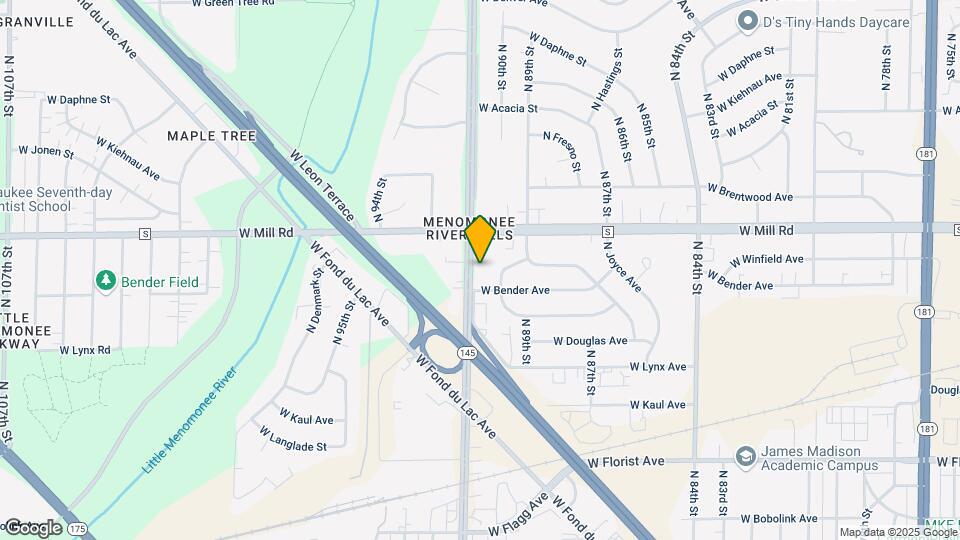 6320-6330 N 91st St Map and Location Details
