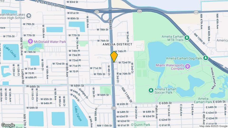 7345 W 4th Ave Map and Location Details