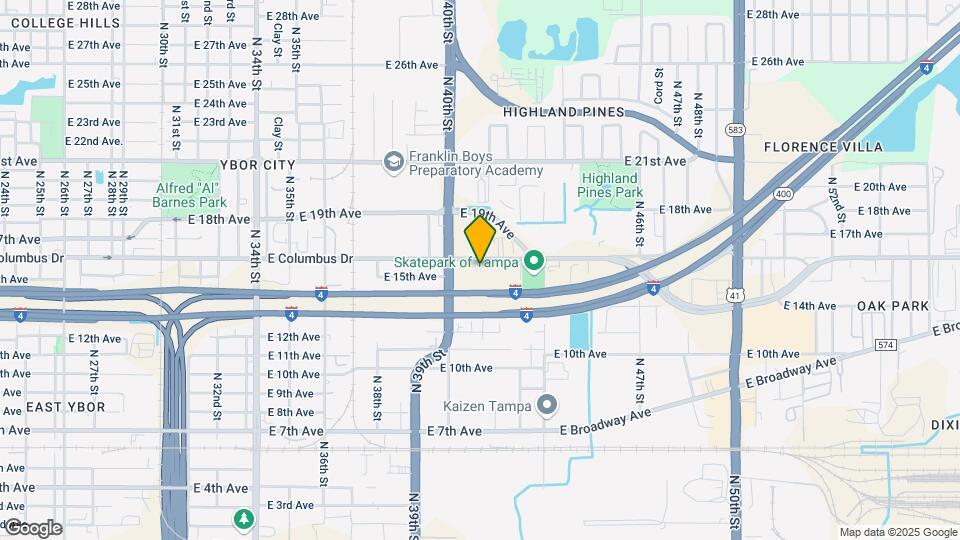 4011 E Columbus Dr Map and Location Details