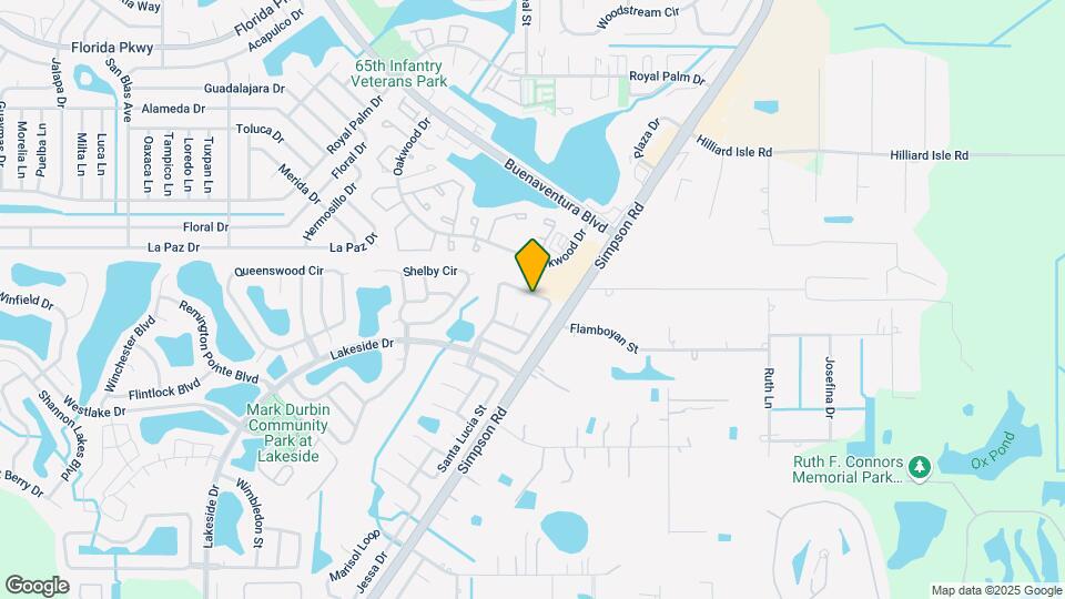 2459 Parsons Pond Cir Map and Location Details