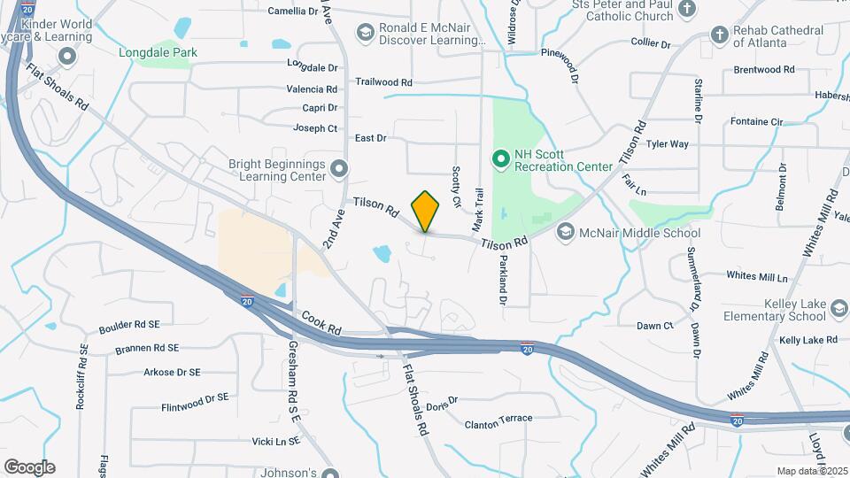 2343 Green Forest Drive Map and Location Details
