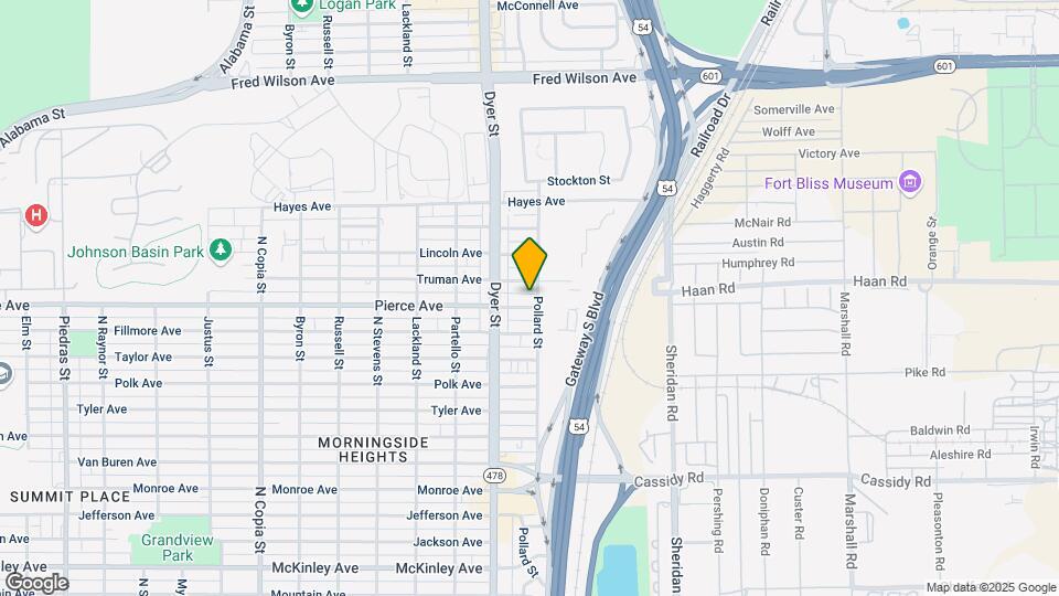 4025 Pierce Ave Map and Location Details