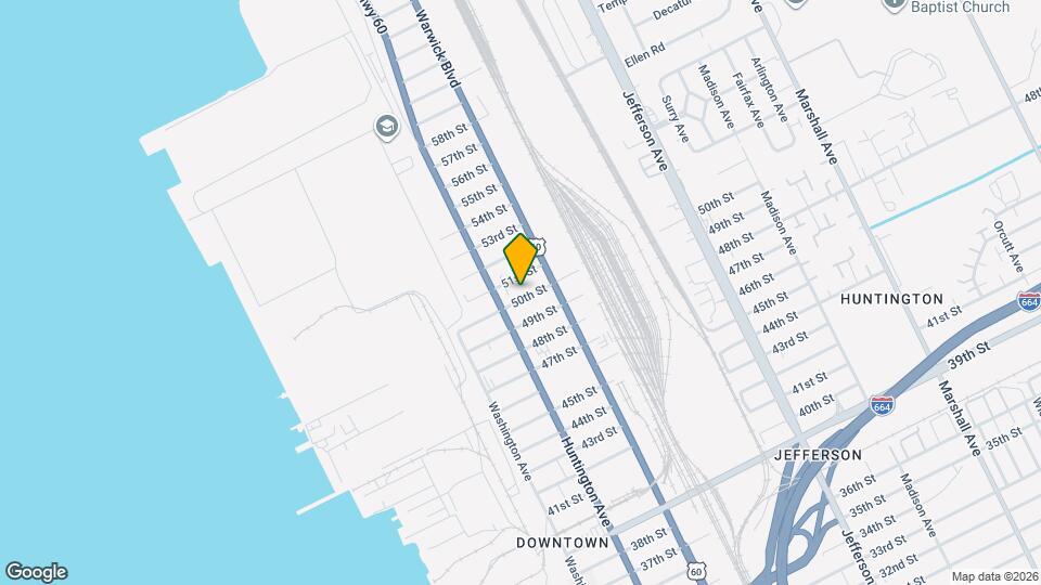 321 50th St Map and Location Details