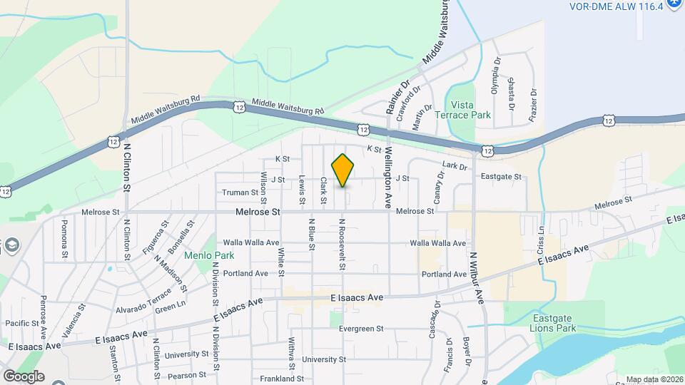 Ridgewood Condominiums - 627 Roosevelt Map and Location Details