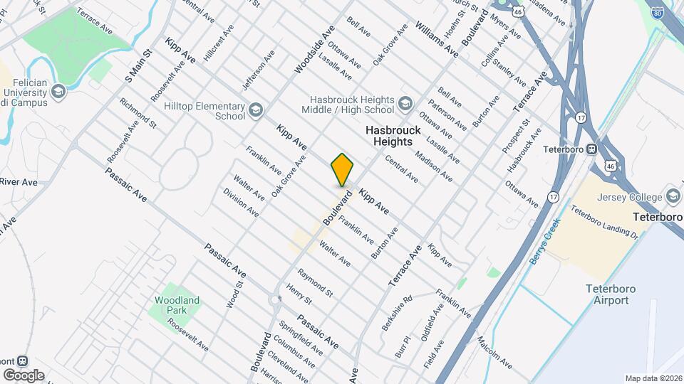 239 Boulevard Map and Location Details