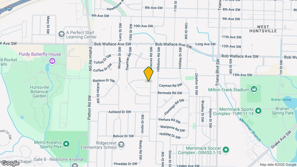 3002 Fairacres Rd SW Mapa y Detalles de la Ubicación