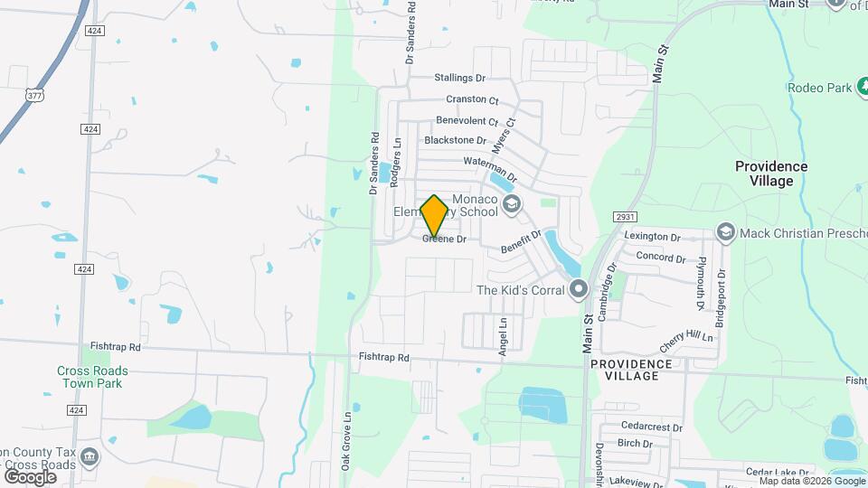 9028 Greene Dr Map and Location Details